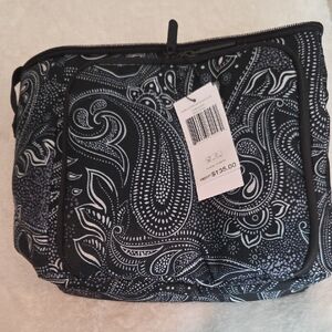 Black and White Vera Bradley Travel Cooler